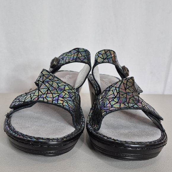 Alegria Loti Tectonic Wedge Sandals - Size 8  (38) - Picture 7 of 16